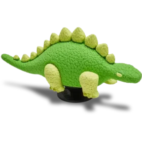 3D-vihreä dinosaurus, jossa on suomut – Jibbitz-korut 3D-vihreä dinosaurus, jossa on suomut – Jibbitz-korut