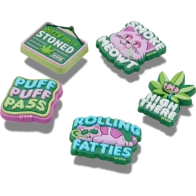 420 Hemp Cuties 5-pakkaus Jibbitz-korut 420 Hemp Cuties 5-pakkaus Jibbitz-korut