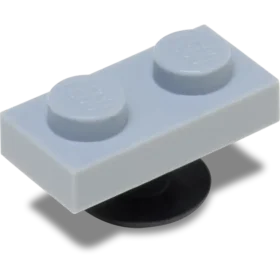 4Lw vaaleanharmaa laatta 1X2 Jibbitz-korut 4Lw vaaleanharmaa laatta 1X2 Jibbitz-korut