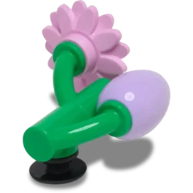 4Lw Violetti kukannuppu Jibbitz-korut