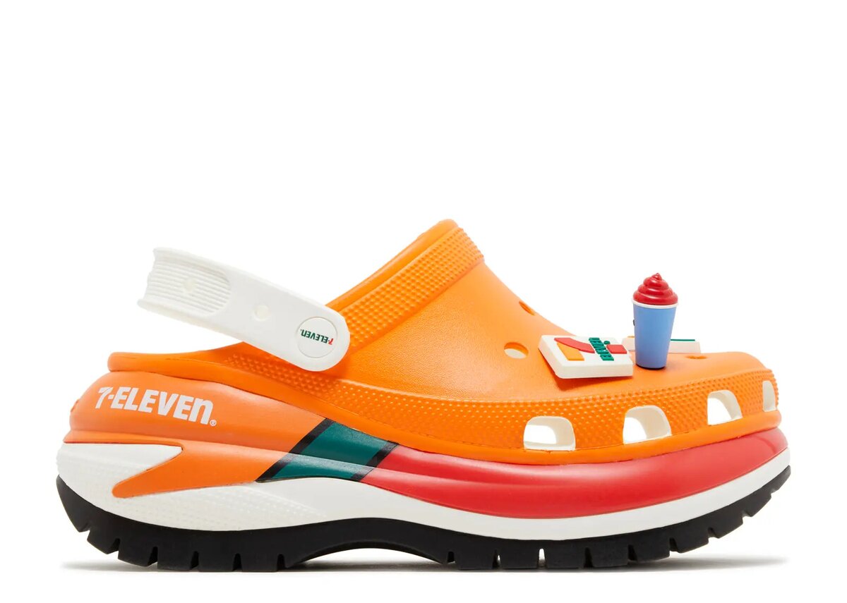 7-Eleven x Mega Crush Clog ’Orange’ 7-Eleven x Mega Crush Clog ’Orange’