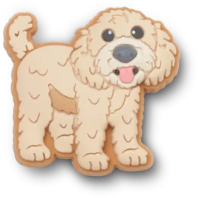 B’golden Doodle Puppy Jibbitz-kenkäkorut’