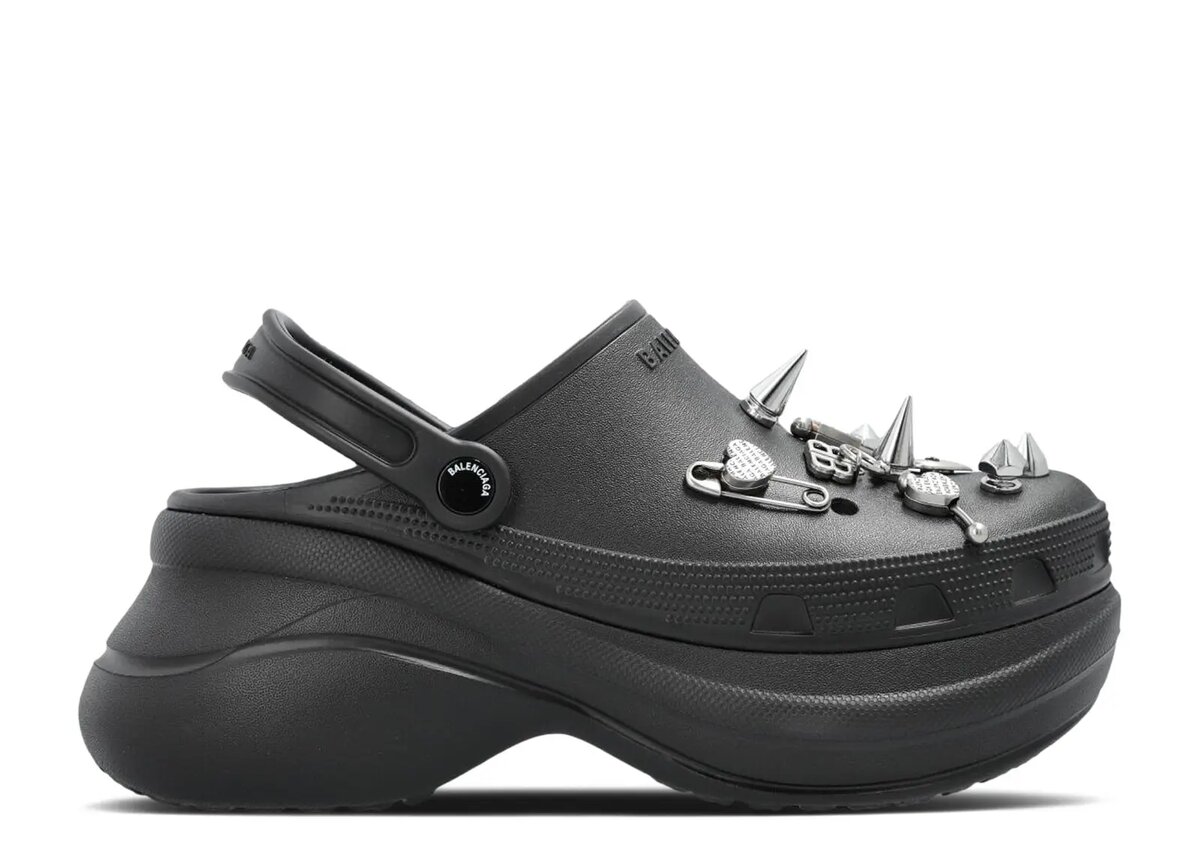 Balenciaga x Wmns Jibbitz Punk -mule ’Black’ Balenciaga x Wmns Jibbitz Punk -mule ’Black’