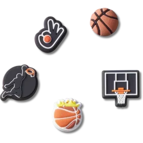 Basketball Team 5-pack Jibbitz-korut