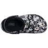Baya Lined Clog ”Black White”