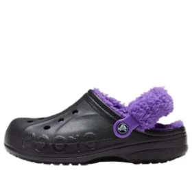 Baya Lined Fuzz Strap Pistokkaat ”Musta Violetti”