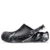 Baya Lined Marbled Pistokkaat ”Black Silver”