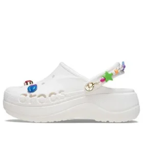 Baya Midsummer Platform Clog ”White Pink”