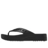 Baya Platform Cut Out Detail -varvassandaalit ”Musta”