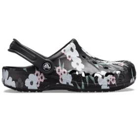 Baya Printed Pistokkaat ”Tropical Floral Black”