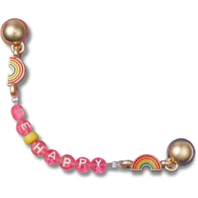 Be Happy Chain Jibbitz™-korut
