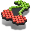 Beaded Cherry Jibbitz™-korut