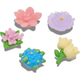 Beaded Flowers 5-pack Jibbitz-korut