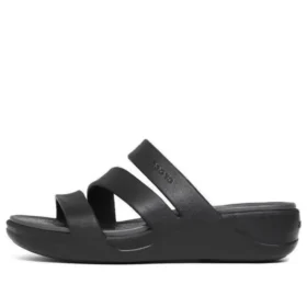 Boca Strappy Wedge -sandaalit ”Black”