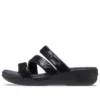 Boca Strappy Wedge -sandaalit ”Black”