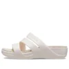 Boca Strappy Wedge -sandaalit ”White”