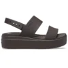 Brooklyn Croco Low Espresso -sandaali ”Brown”