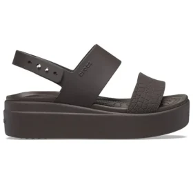 Brooklyn Croco Low Espresso -sandaali ”Brown”