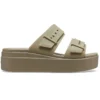 Brooklyn Low Wedge -sandaali ”Beige”