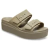 Brooklyn Low Wedge -sandaali ”Beige”