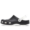 Brooklyn Nets Classic Clogs ”Black White”