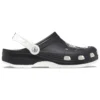 Brooklyn Nets Classic Clogs ”Black White”