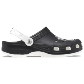 Brooklyn Nets Classic Clogs ”Black White”