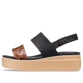 Brooklyn Tort Low Wedge ”Black Brown”