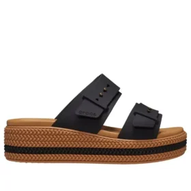 Brooklyn Woven Buckle -sandaalit ”Black Brown”