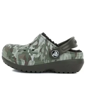 Camouflage-kuvioiset pyöreäkärkiset pistokkaat ”Green Brown”