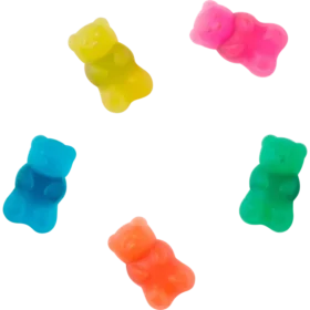 Candy Bear 5-pakkaus Jibbitz-kenkäkorut