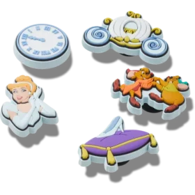 Cinderella 5-pakkaus Jibbitz-koruja