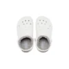 Classic Baya Lined Clog ”White Grey”