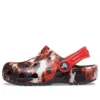 Classic Bleach Dye Pistokkaat ”Red White Black”