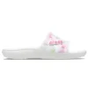 Classic Bleach Dye Slides ”White Pink”