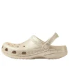 Classic Chunky Glitter Clog ”Sandstone”