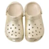 Classic Chunky Glitter Clog ”Sandstone”