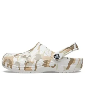 Classic Clog Camouflage Printing Beach ”White Camouflage”