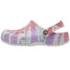 Classic Clog, Crocs-malliset, matalat kengät, urheilulliset, värikkäät siniset sandaalit