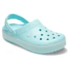 Classic Clog läpikuultavat rantakengät ”Ice Blue”