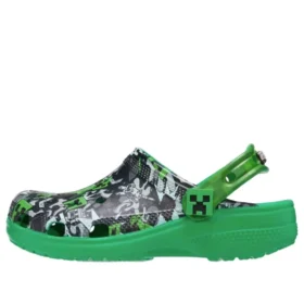 Classic Clog ”Minecraft Black Green”