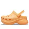 Classic Clog Retro Crocs -sandaalit, paksu pohja, oranssi, pienet valaat