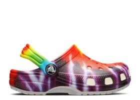 Classic Clog Toddler ’Tie-Dye’