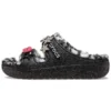 Classic Cozzzy Disco Glitter -sandaalit ”Black”