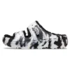 Classic Cozzzy Marbled -sandaalit ”Black White”
