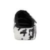 Classic Cozzzy Marbled -sandaalit ”Black White”