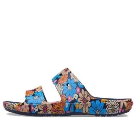 Classic Crocs Retro Floral -sandaalit ”Blue Multi”
