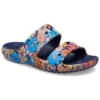 Classic Crocs Retro Floral -sandaalit ”Blue Multi”