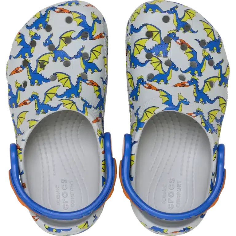 Classic Dragon Graphic -pistokkaat pikkulapsille Classic Dragon Graphic -pistokkaat pikkulapsille