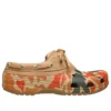 Classic Duck Camo -purjehduskengät ”Tan Shocking Orange”